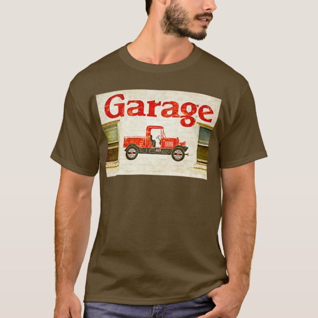 Gammal trädgård tee (Framsida)
