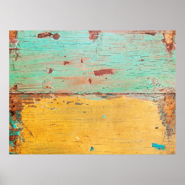 gammal trägrunge struktur poster (Framsidan)