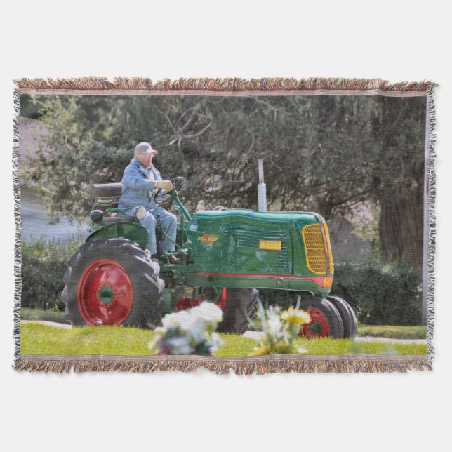 Gammal traktor filt (Framsidan)