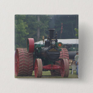 Gammal traktor knapp