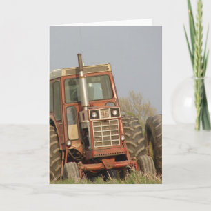 Gammal traktor kort