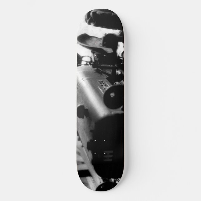 Gammal traktor mini skateboard bräda 18,7 cm (Framsida)