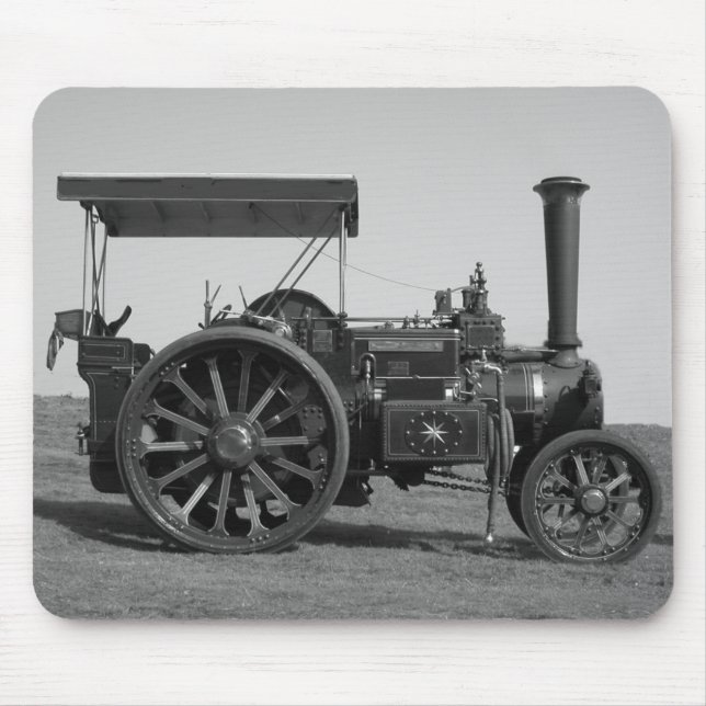 Gammal traktor Mousepad Musmatta (Framsidan)