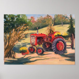 Gammal traktor och New Bounty Poster