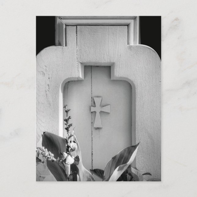 Gammal träkyrka - UT-VY Vykort (Framsida)