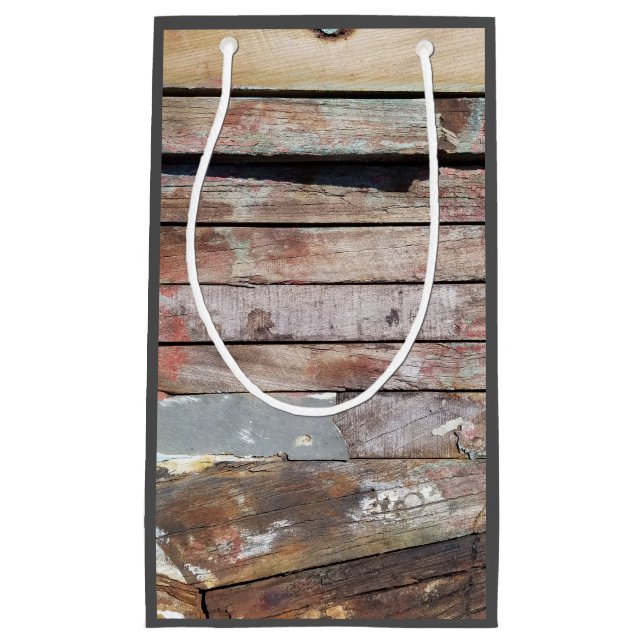 Gammal träplank av träträ (Framsidan)