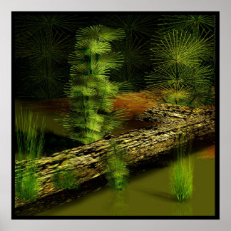 gammal träsk poster