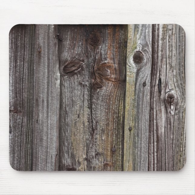 Gammal träväggmousepad musmatta (Framsidan)