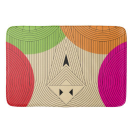 gammal triangel badrumsmatta