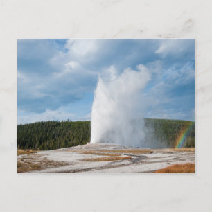 Gammal trogen Geyser Vykort
