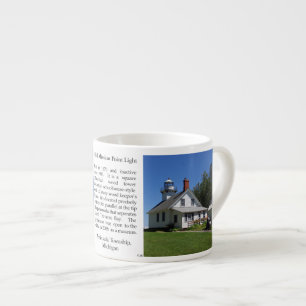 Gammal Uppdrag punkt fyr.espresso mugg Espressomugg