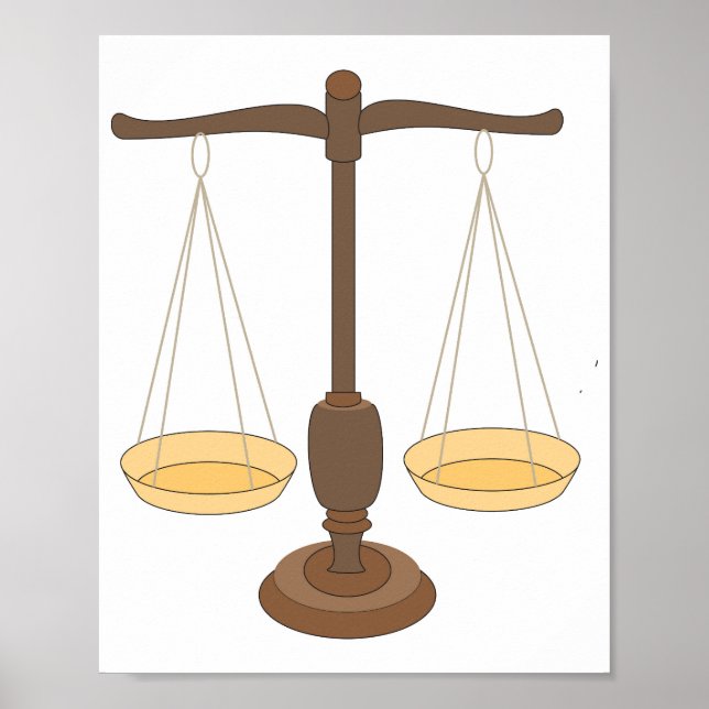 Gammal våg eller balansstång poster (Framsidan)