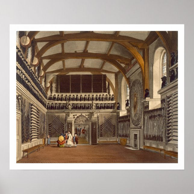 Gammal vaktkammare, Torn, Windsor Ca Poster (Framsidan)