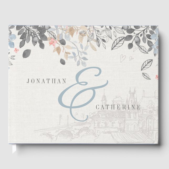 Gammal världscharm gästböcker (Framsida)