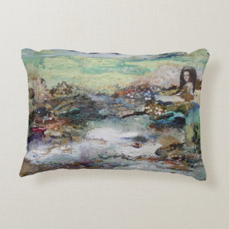 Gammal världsfredsdekorfärg prydnadskudde