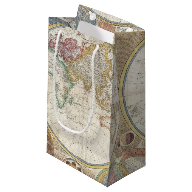 Gammal världskarta (Framsidan Vinklad)