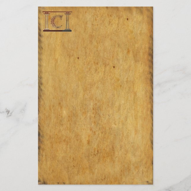 Gammal världsstation brevpapper (Framsida)