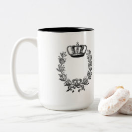 Gammal världsutandning i Mugg/Krona Två-Tonad Mugg