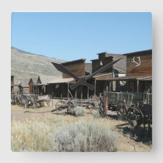 Gammal Väster-ruta - klocka