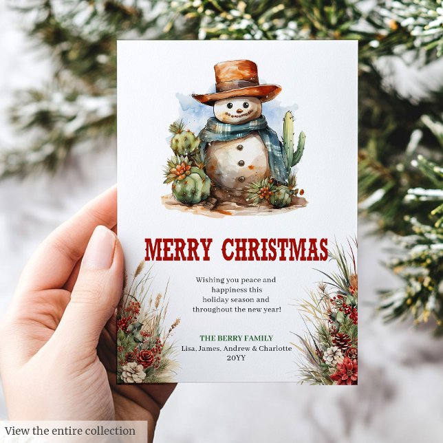 Gammal västerländsk julhälsningskort utskrivbar julkort (Old West Christmas greeting card printable

)