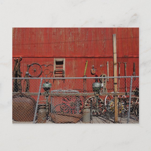 Gammal Verktyg-fotounik Vykort (Framsida)