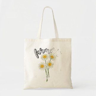 Gammal Vibe Bondemarknad Blommor Toteväska Tygkasse
