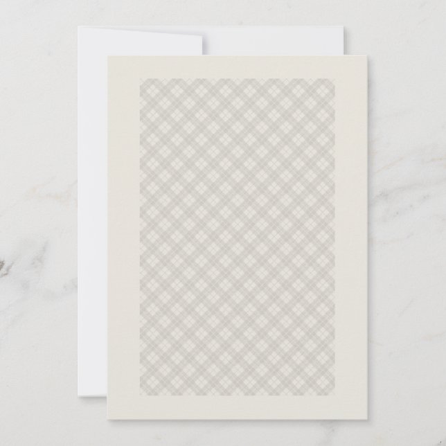 Gammal Vichy-spetskollektion Inbjudningar (Framsida)