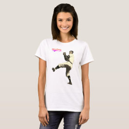 Gammal Vintage Baseball Pitcher Tee Shirt