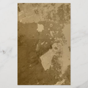 Gammal vintage bedrövad lookhandstilbrevpapper brevpapper