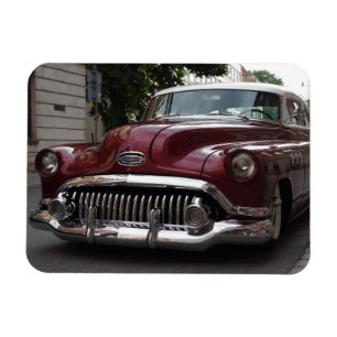 Gammal vintage bil - magnet