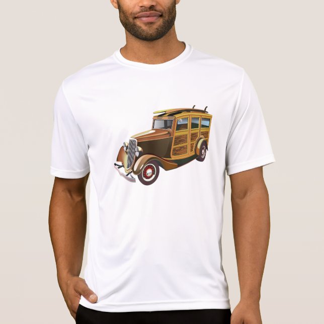Gammal vintage car tee shirt (Framsida)