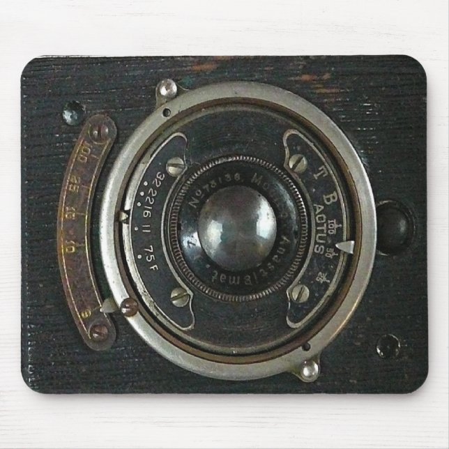 Gammal Vintage-kamera Musmatta (Framsidan)