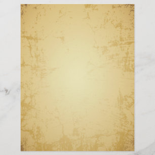 Gammal Vintage Parchment-utseende Papper