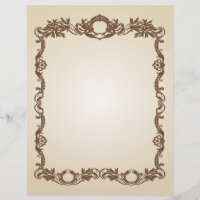 Gammal Vintage Parchment-utseende Papper