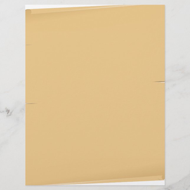 Gammal Vintage Parchment-utseende Papper (Framsida)