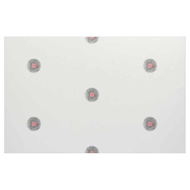 gammal, vintage vinyl tyg (Fat Quarter)