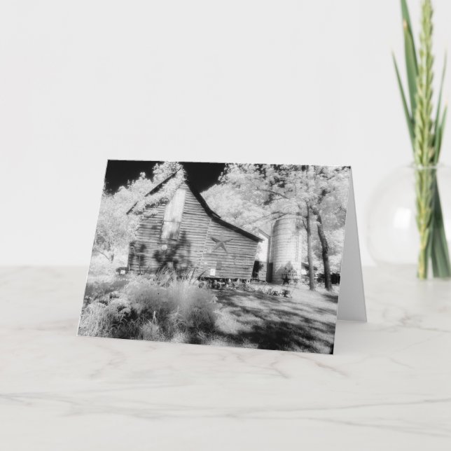 Gammal Virginia ladugård inget kort för hälsning 2 (Framsida)