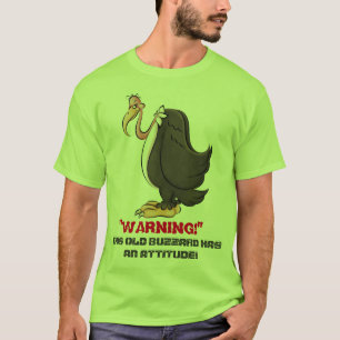 Gammal vråk med inställningt-skjortan t shirt