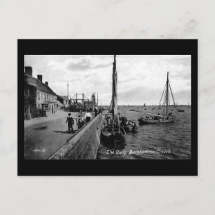 Gammal vykort, Burnham-on-Crouch, Essex Vykort