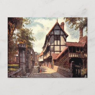 Gammal vykort - Coventry, Warwickshire