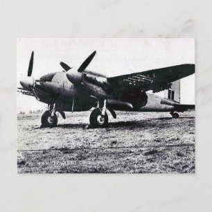 Gammal vykort - En RAF Mosquito