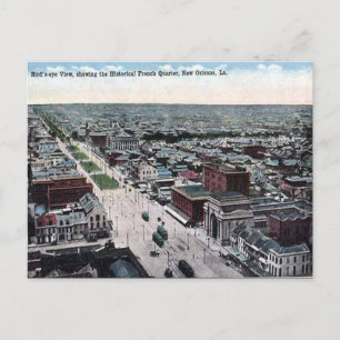 Gammal vykort - New Orleans, Louisiana