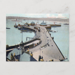 Gammal vykort - Royal Pier, Southampton