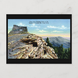 Gammal vykort - Sandia Mountains, New Mexico