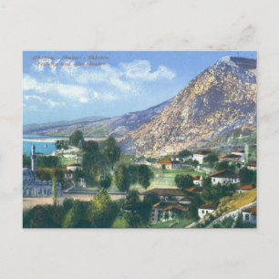 Gammal vykort - Shkodra/Scutari, Albanien