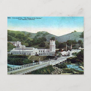 Gammal vykort - Universal City, Los Angeles