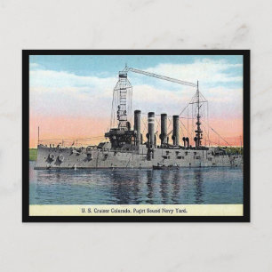 Gammal vykort - US Cruiser "Colorado"