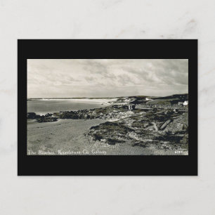 Gammal vykortsrundsten, Co Galway Vykort
