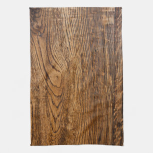 Gammal wood kornlook kökshandduk