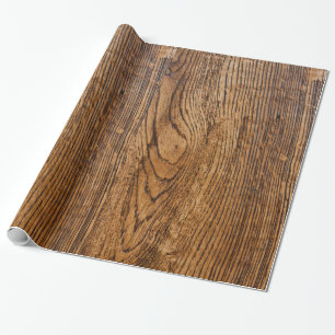 Gammal wood kornlook presentpapper